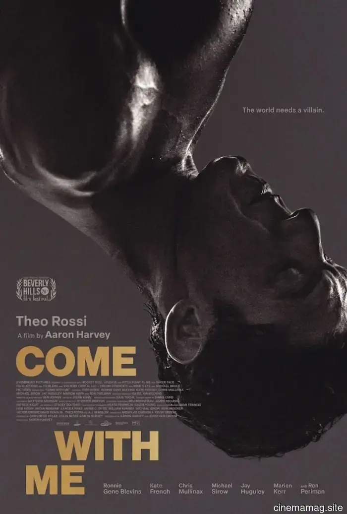 Preview for the thriller "Come With Me," featuring Theo Rossi and Ron Perlman.