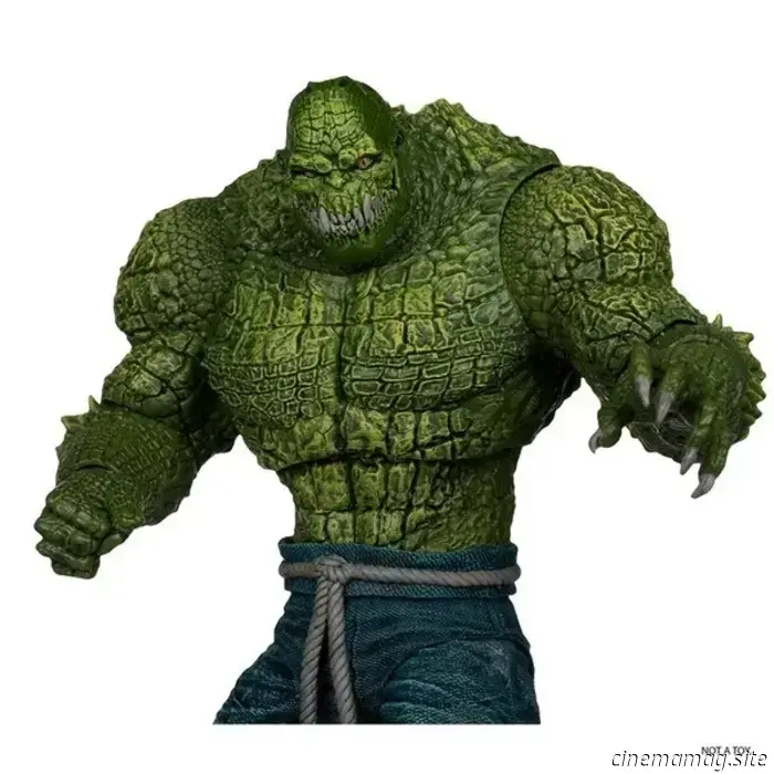 McFarlane Toys reveals a 2-pack of action figures featuring DC Multiverse's The Grim Knight versus Killer Croc.