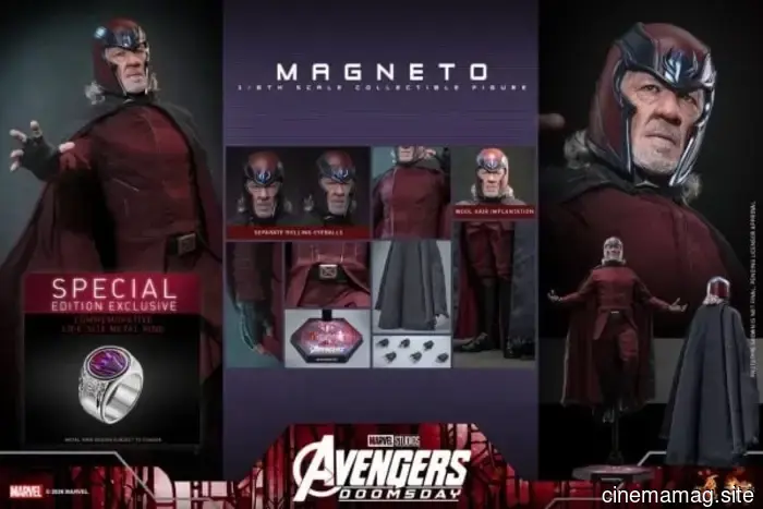 Hot Toys introduces the sixth scale figure of Magneto from Avengers: Doomsday.