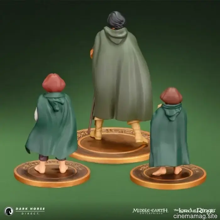 Набор фигурок анимационного фильма «Властелин колец» представлен компанией Dark Horse