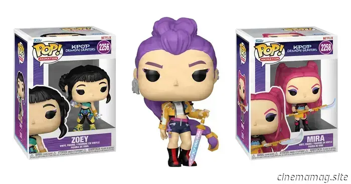 KPop Demon Hunters becomes Pop! with Funko vinyl collectibles.