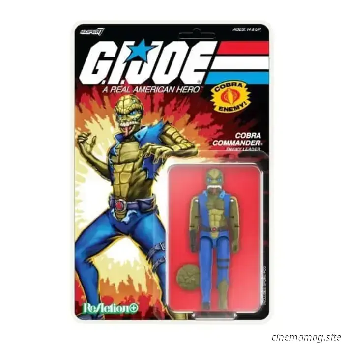 G.I. Joe: The Movie is the focal point of Super7's newest wave of G.I. Joe ReAction+ figures.