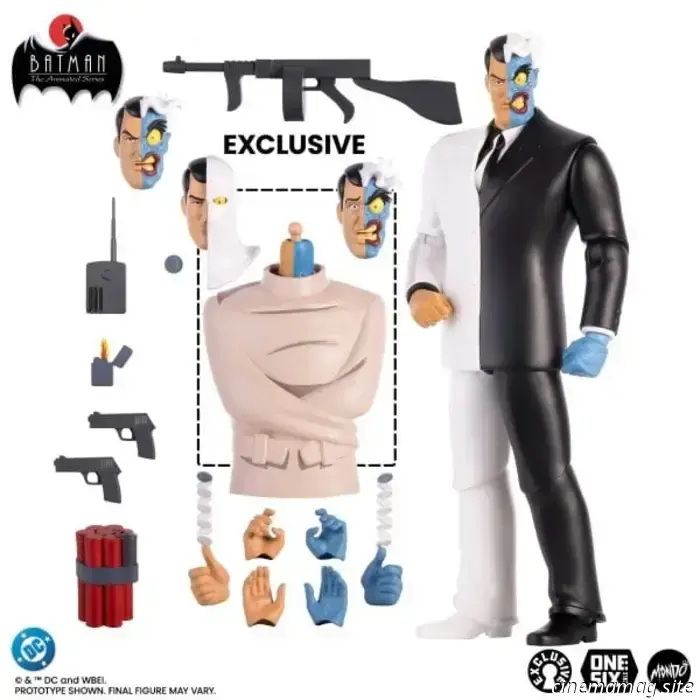 Two-Face is now part of Mondo's collection of sixth scale figures from Batman: The Animated Series.