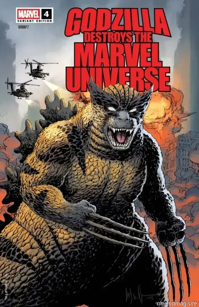 Anteprima del fumetto – Godzilla distrugge l'Universo Marvel n. 4