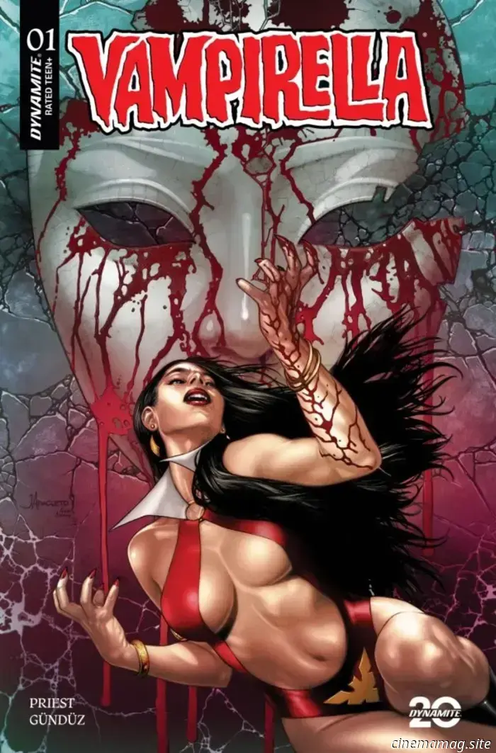 Vampirella #1 has been previewed for the first time, offering a sneak peek at Dynamite's upcoming series.