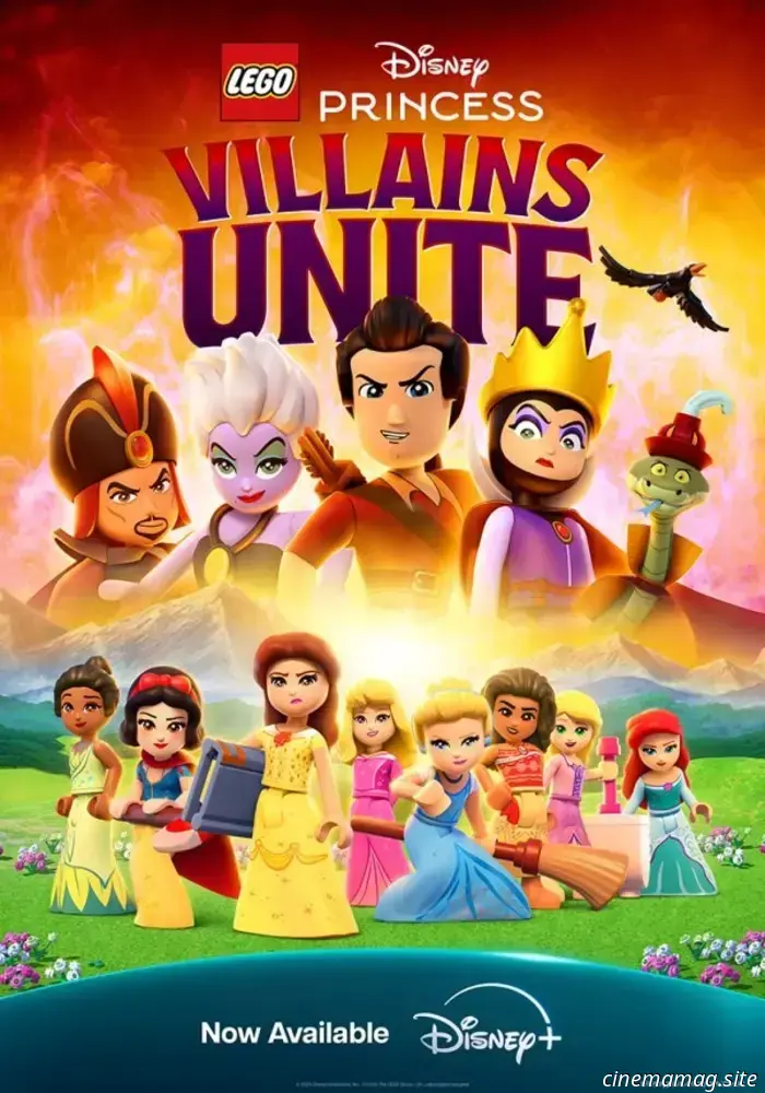 Анимационный спецвыпуск LEGO Disney Princess: Villains Unite выходит на Disney+.