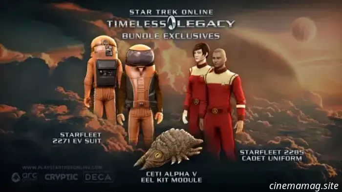 Комплект "Вневремнее наследие" для звездолёта уже в Star Trek Online