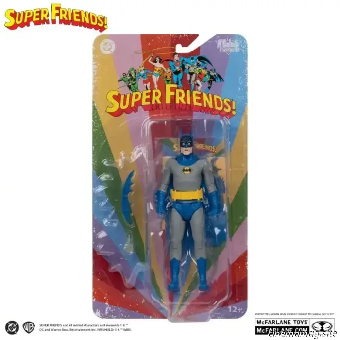 La linea di action figure retrò DC Super Friends di McFarlane aggiunge Bizarro Batman, Brainiac, i Wonder Twins e altro