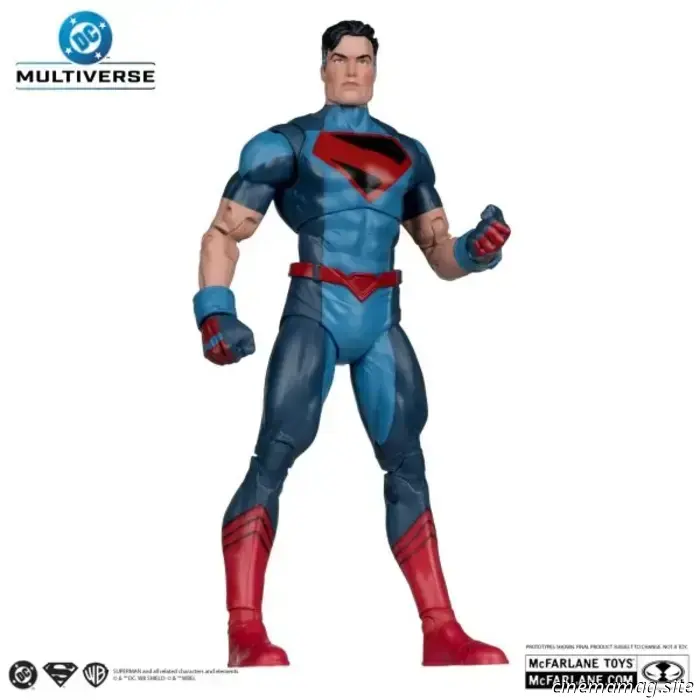 Superman, Wally West, Ice e la Brigata Rocket Red: le figure DC Multiverse svelate da McFarlane