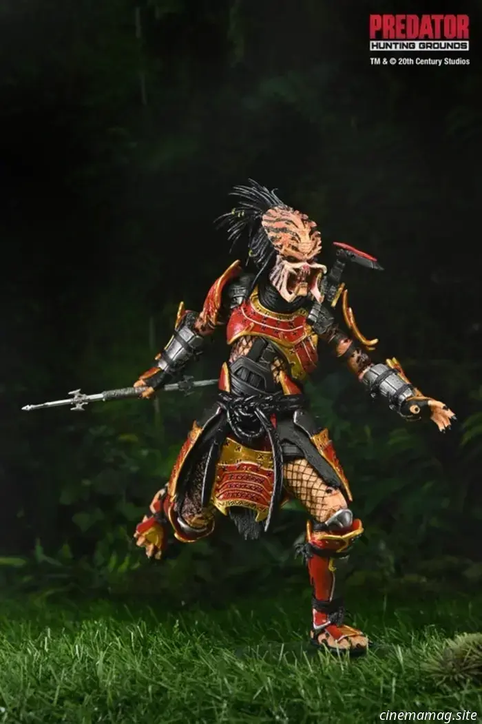 Predator: Hunting Grounds Ultimate Samurai Predator action figure svelato da NECA