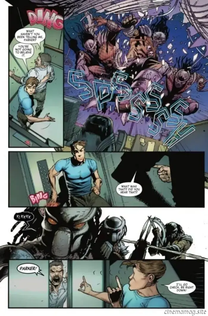 Avance de Cómic-Depredador contra Spider-Man #3