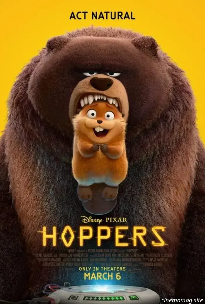Be yourself when checking out the new trailer for Pixar's Hoppers.
