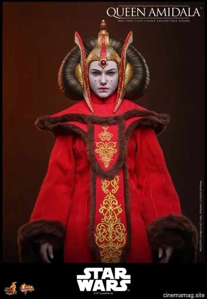 Hot Toys presenta la figura a escala sexta de la Reina Amidala de Star Wars: Episodio I – La Amenaza Fantasma.