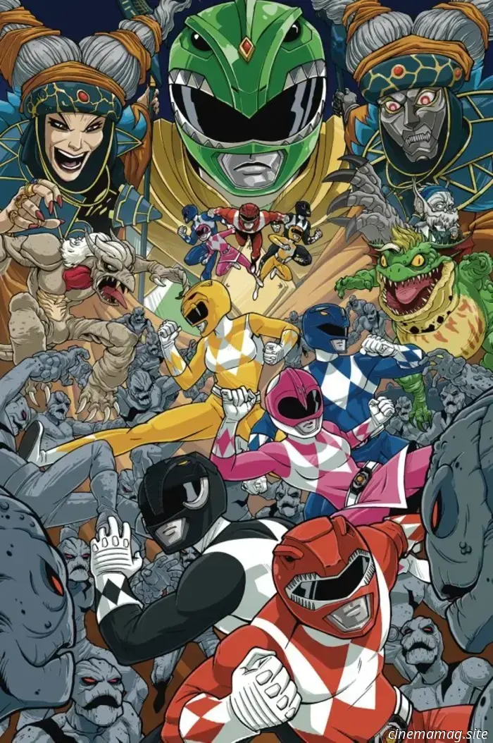Mighty Morphin Power Rangers: Rita's Rewind comic tie-in set to be released in August.