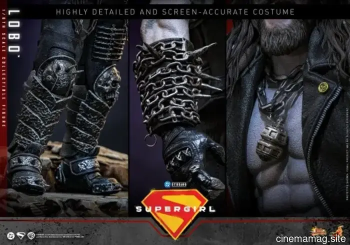 Lobo adds to Hot Toys' Supergirl movie collection with a sixth-scale action figure.