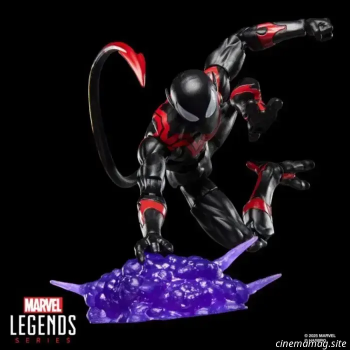 Hasbro has revealed the Uncanny Spider-Man, Spider-Venom, Owl, and Hypno-Hustler figures from the Marvel Legends Series Retro Collection.