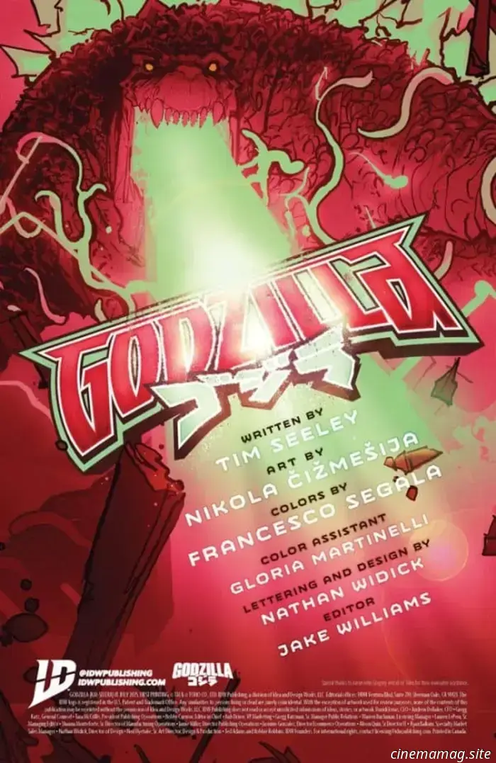 The Kai-Sei Era kicks off with a preview of Godzilla #1 from IDW.
