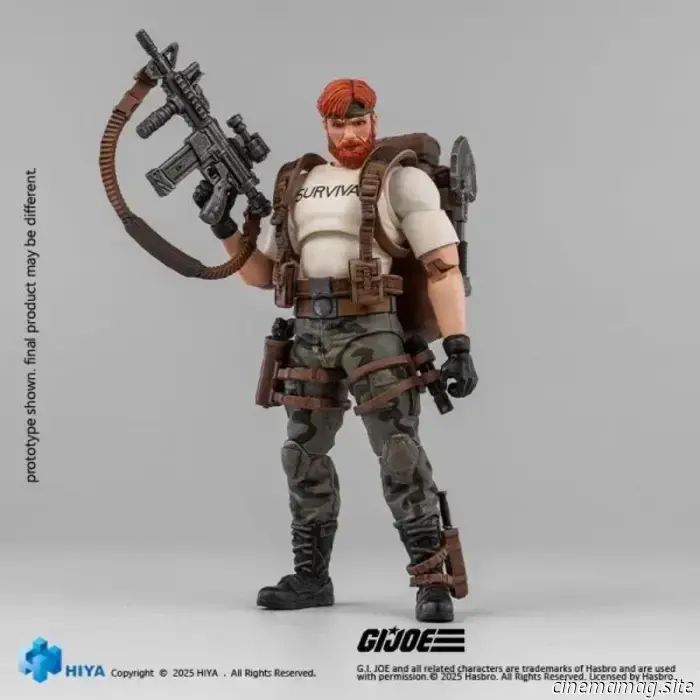 Outback is now part of Hiya Toys' G.I. Joe Exquisite Mini Series action figure lineup.