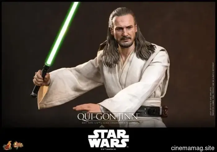 Hot Toys has unveiled a new sixth scale figure of Qui-Gon Jinn from Star Wars: Episode I – The Phantom Menace.