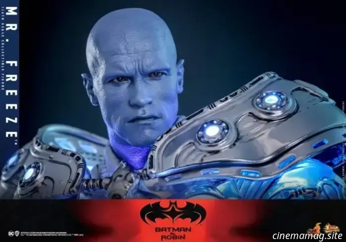 Arnold Schwarzenegger's Mr. Freeze is now part of Hot Toys' sixth scale figure collection for Batman & Robin.