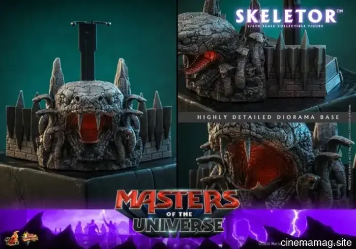 Hot Toys reveals sixth scale figures of He-Man and Skeletor from Masters of the Universe.