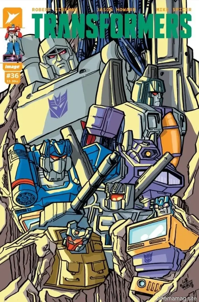 Vista previa del cómic – Transformers #36