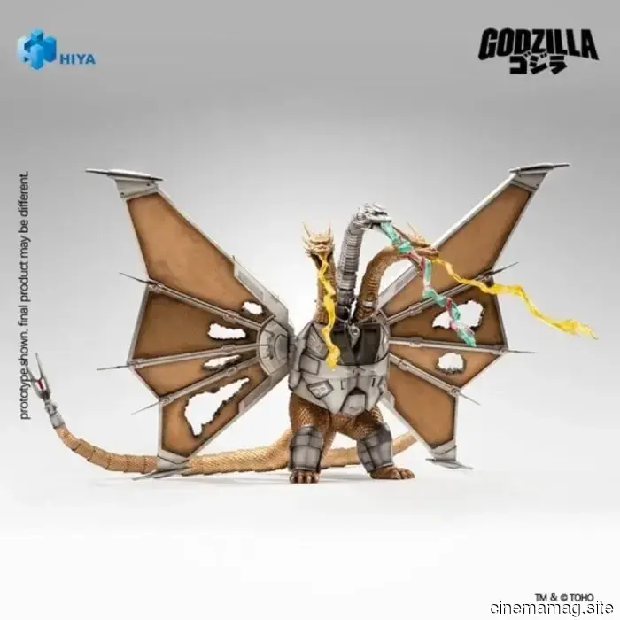 Hiya Toys выпускает Меха Кинга Гидору с новой фигуркой из серии Godzilla Exquisite Basic.