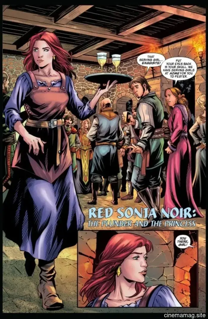 Anteprima Fumetto – Red Sonja Noir: Il Bottino e La Principessa