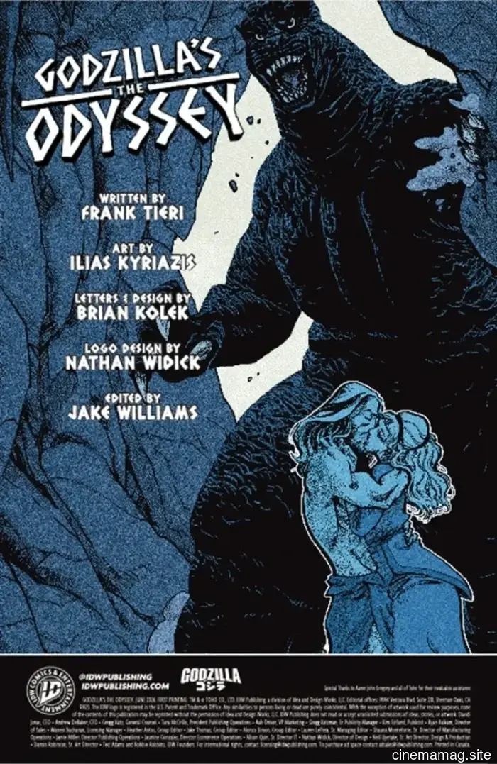 Comic Book Preview – Godzilla's Monsterpiece Theatre Featuring: Godzilla's The Odyssey