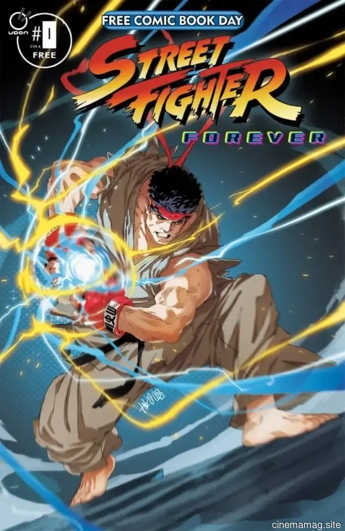 Vista previa del Día del Cómic Gratis – Street Fighter Forever #0