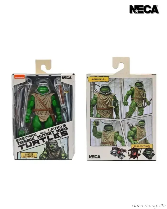 NECA rivela nuove action figure ispirate ai fumetti Teenage Mutant Ninja Turtles