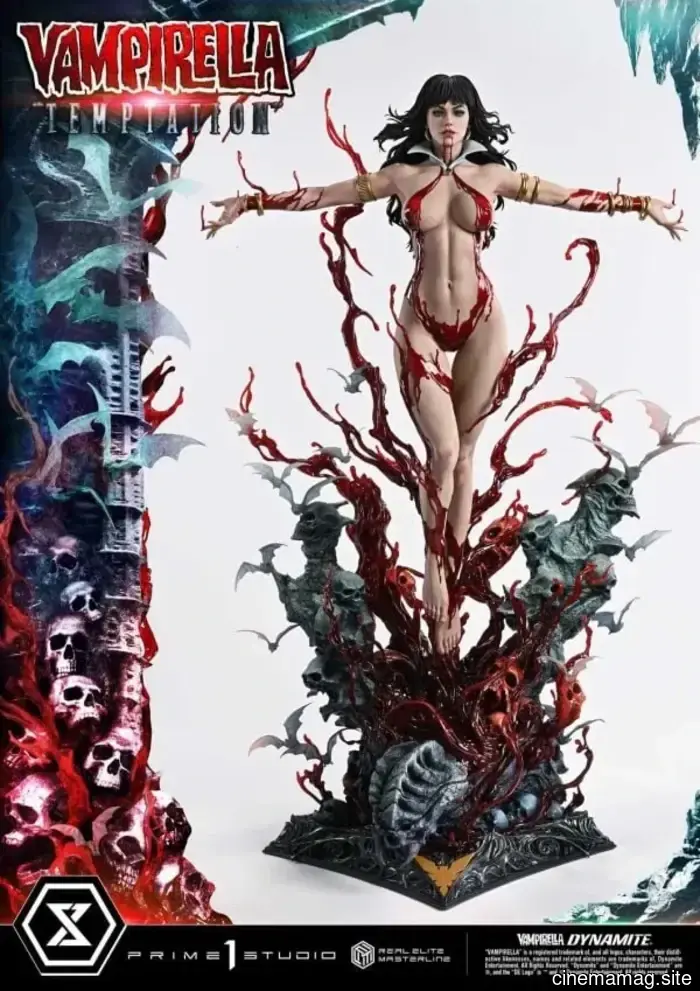Estatua Vampirella “Tentación” de la línea Real Elite Masterline desatada por Prime 1 Studio