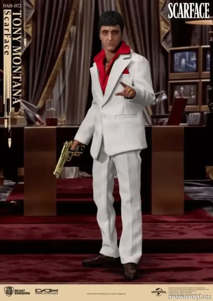 Beast Kingdom has revealed the Dynamic Action Heroes figure of Scarface's Tony Montana.