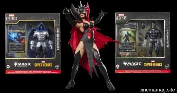 Marvel Супергерои встречают Magic: The Gathering с новыми фигурками из серии Marvel Legends.