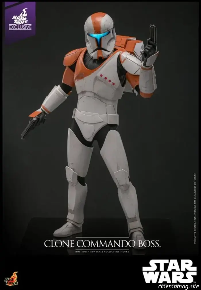 Hot Toys' Star Wars Clone Commando Boss sesta scala figura svelato