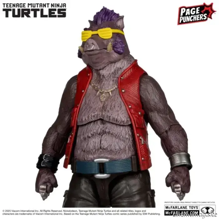 McFarlane Toys has revealed new Teenage Mutant Ninja Turtles Page Punchers figures.