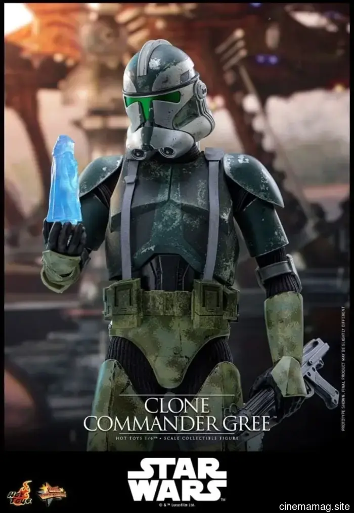Il Clone Commander Gree si unisce alla collezione in scala sesta di Star Wars di Hot Toys.