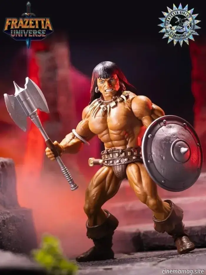 John Carter de Marte, Conan el Bárbaro y Death Dealer lanzan una línea de figuras de acción de estilo retro del Universo Frazetta