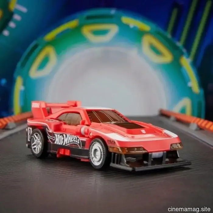 Hasbro introduces new Hot Wheels X Transformers transforming robot figures.