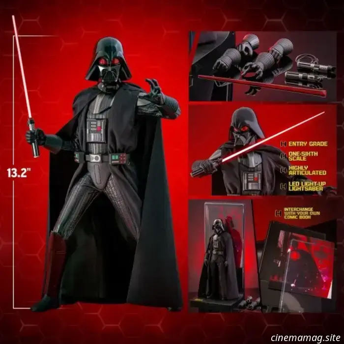 Star Wars Rebels di Hono Studio Darth Vader sesta figura in scala rivelata