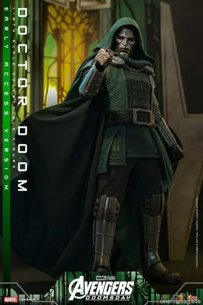 Avengers: Doomsday Hot Toys figure features Doctor Doom.