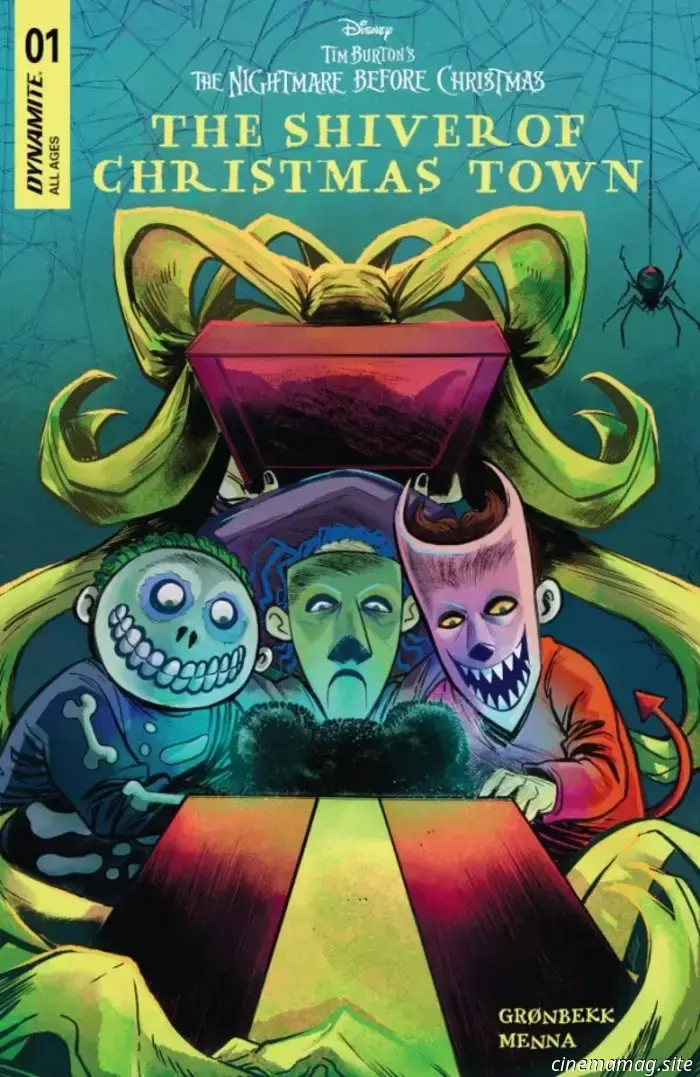Превью комикса — «Кошмар перед Рождеством» Тима Бёртона: «Дрожь Рождественского города» №1