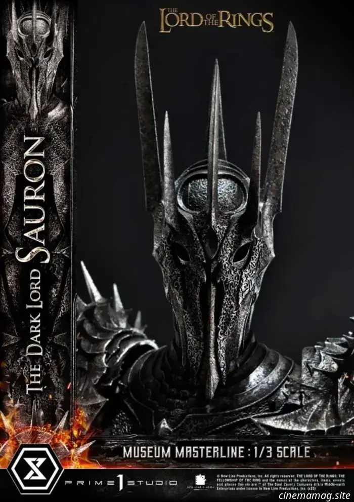 Prime 1 Studio presents The Dark Lord Sauron in 1:3 scale with their Museum Masterline statue from The Lord of The Rings.