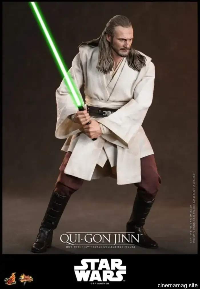 Hot Toys has unveiled a new sixth scale figure of Qui-Gon Jinn from Star Wars: Episode I – The Phantom Menace.