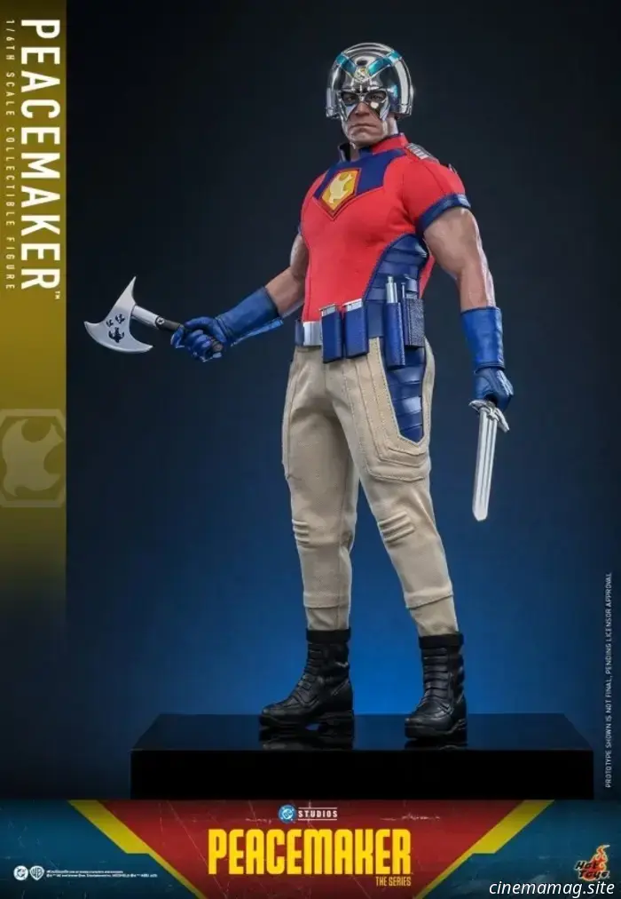 El Peacemaker de John Cena recibe una nueva figura de Hot Toys para la segunda temporada.