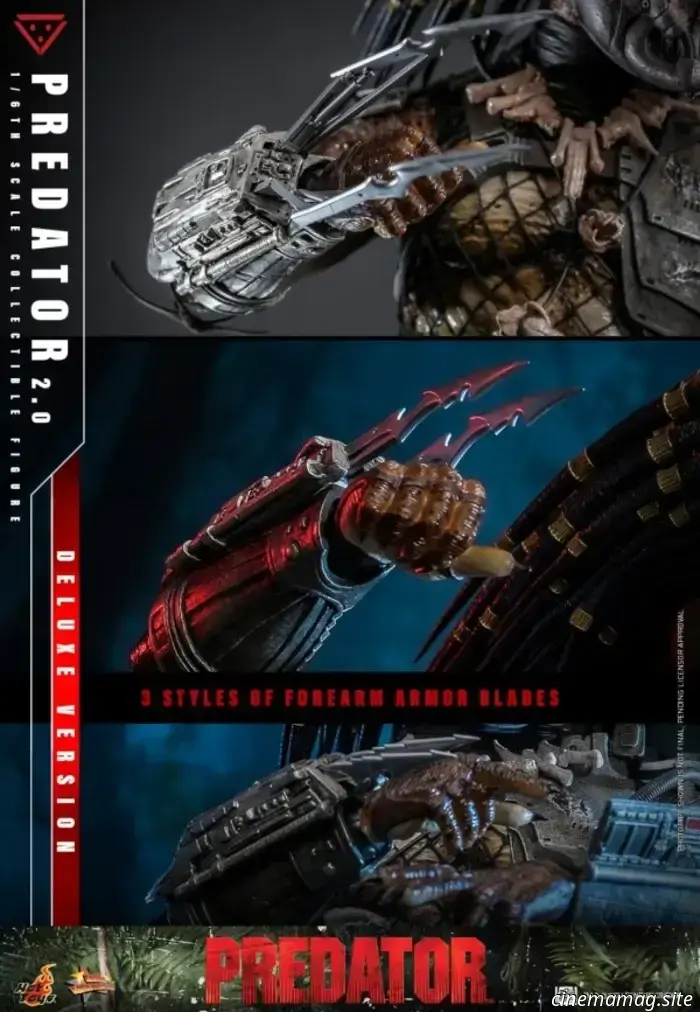 Hot Toys reveals a new deluxe sixth scale figure of Predator.
