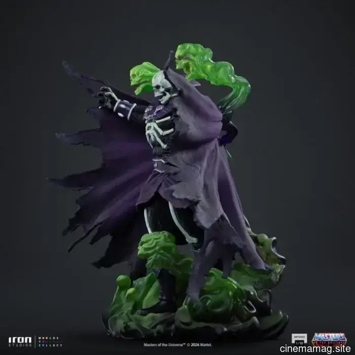 Scare Glow se une a la colección Masters of the Universe de Iron Studios con una estatua coleccionable.