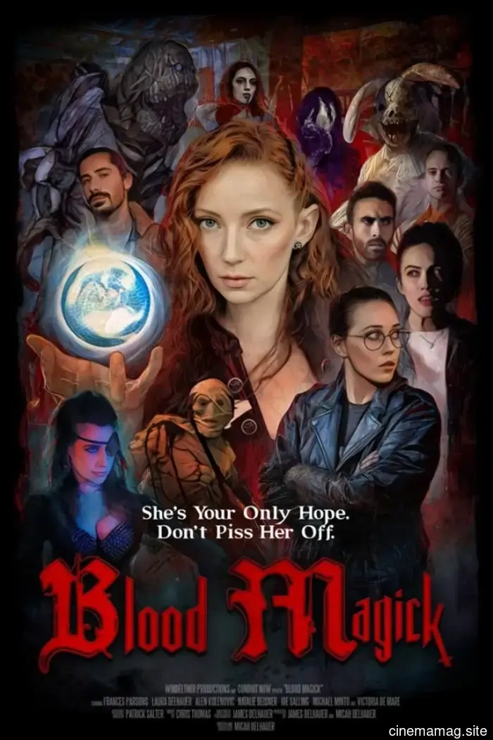 A beer-drinking witch confronts the powers of Hell in the trailer for Blood Magick.