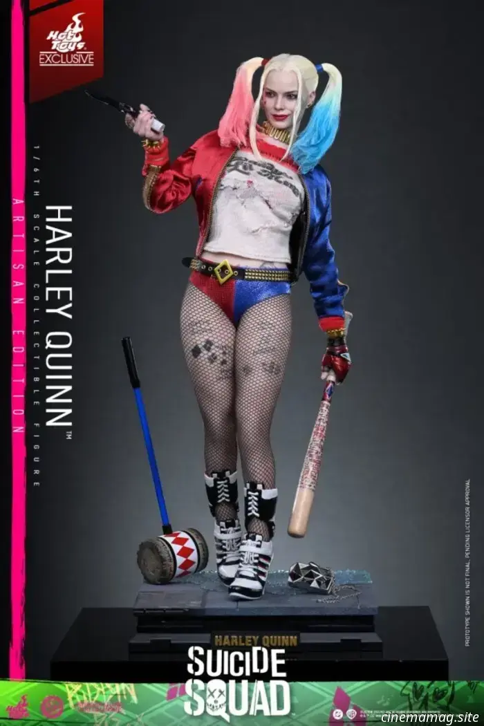 Hot Toys reveals the sixth scale Artisan Edition figure of Harley Quinn from Suicide Squad.