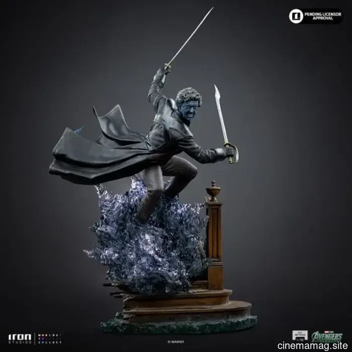 Nightcrawler se une a la colección Avengers: Doomsday de Iron Studios con una estatua de Art Scale.